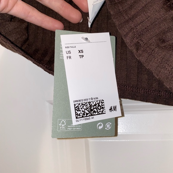 NTWT H&M Ribbed Crop Tank Top - Picture 4 of 4